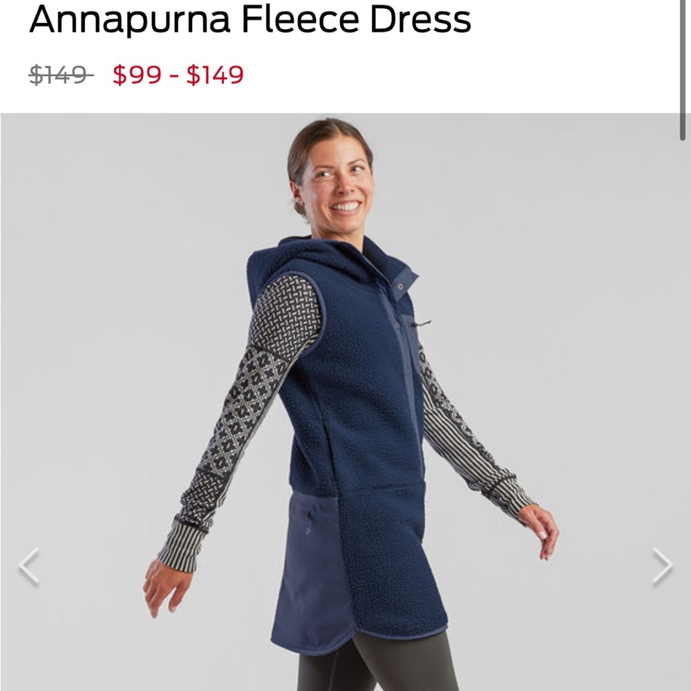 Title Nine Annapurna fleece sweater vest